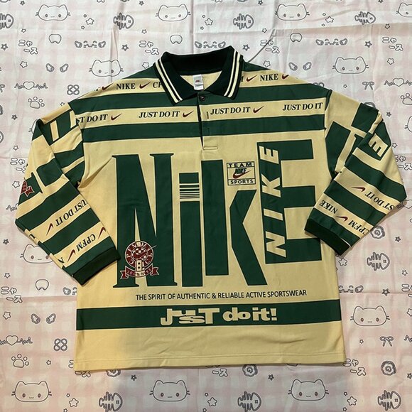 Cactus Plant Flea Market Longsleeve Polo Shirt Nike - Picture 1 of 6
